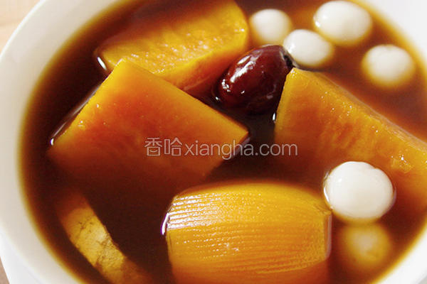 黑糖姜汁地瓜汤
