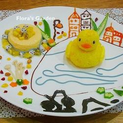 黄色小鸭布丁的做法[图]