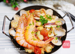 西班牙海鲜炖饭的做法图解7