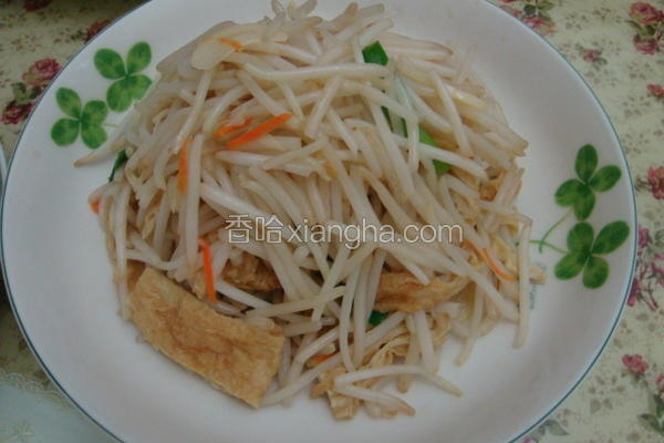 芽菜炒豆皮