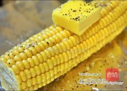 烤黑胡椒奶油玉米的做法图解2