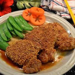 蜜汁芝麻猪排的做法[图]