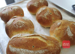 黑橄榄鸡蛋面包的做法图解13