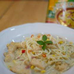 奶油鸡肉意大利面的做法[图]