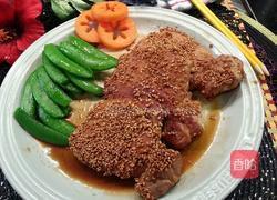 蜜汁芝麻猪排的做法图解9