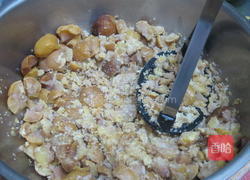 茶巾地瓜栗子烧的做法图解7