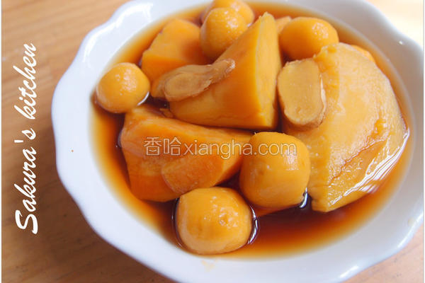 薯圆地瓜姜汁汤
