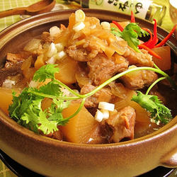 萝卜炖肉的做法[图]