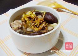 金针香菇排骨汤的做法图解7