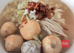 丸子乌冬面的做法图解5