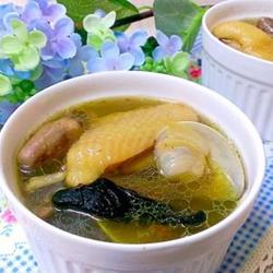 老菜脯炖鸡汤的做法[图]