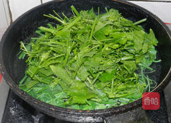 芝麻酱拌龙鬚菜的做法图解1