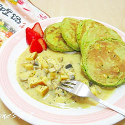 咖哩风松饼的做法[图]