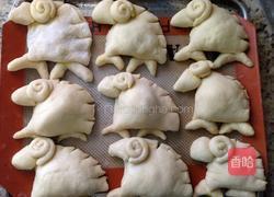 羊咩咩面包的做法图解26