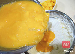 芒果炼奶冰淇淋的做法图解6