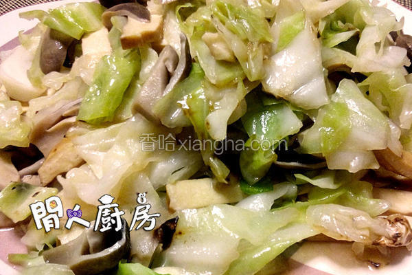 豆干炒椰菜