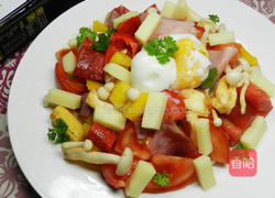 健康热沙拉的做法图解8