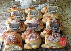 羊咩咩面包的做法图解33