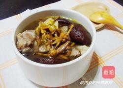 金针香菇排骨汤的做法图解8