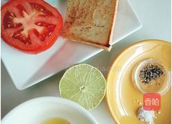 橄榄油酪梨烤土司的做法图解1