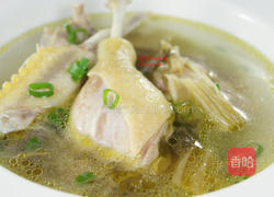 咸菜鸭肉汤的做法图解3