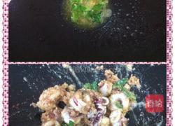 奶油麦片墨鱼的做法图解3