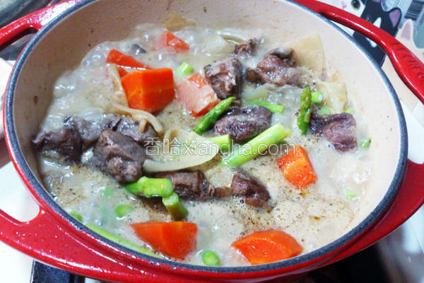 酸奶炖牛肉