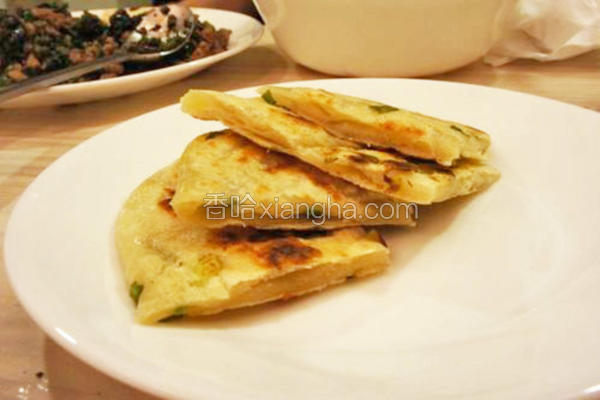 自制葱油饼