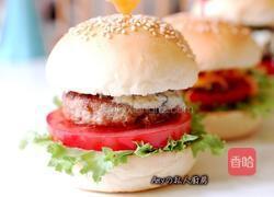 自制汉堡肉的做法图解8