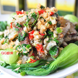 蒜香椒盐鲜香菇的做法[图]