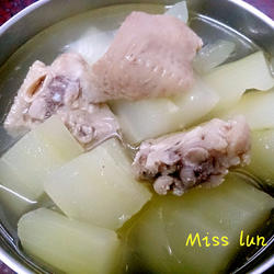 黄瓜鸡汤的做法[图]