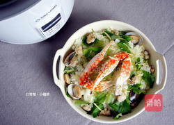 冬瓜蛤蛎蟹肉炊饭的做法图解5