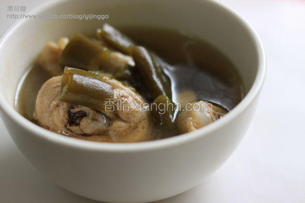 剥皮辣椒鸡汤