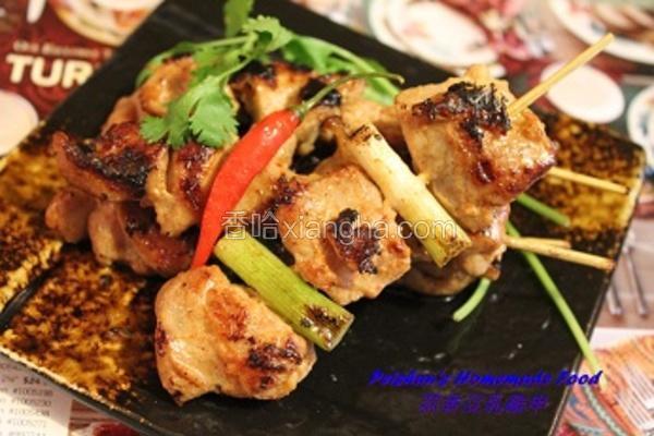蒜香豆乳鸡串