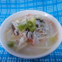 香菇竹笋瘦肉粥的做法[图]