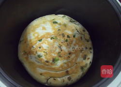 电锅香葱大饼的做法图解6
