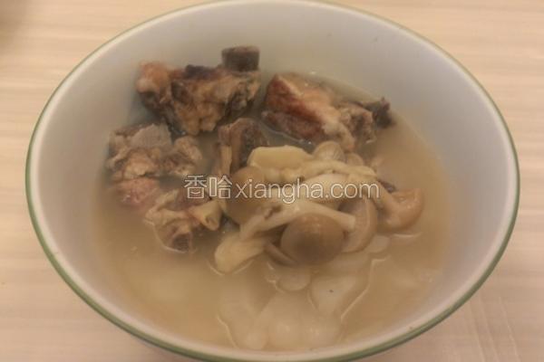 苦瓜排骨菇菇汤