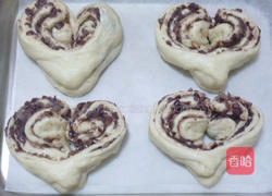 红豆甜心面包的做法图解6
