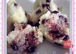 豆沙粽的做法图解4