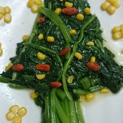 菠菜圣诞树的做法[图]