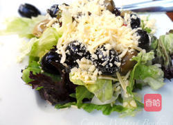 菲达起司橄榄沙拉的做法图解1