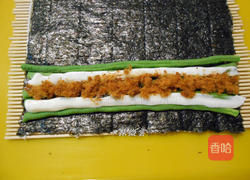 四季豆海苔卷的做法图解5