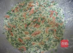樱花虾韭菜煎饼的做法图解3