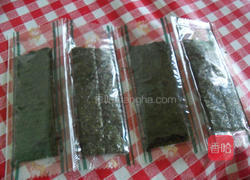 海苔黑金砖的做法图解1