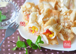 杏仁香酥玉米派的做法图解4