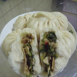 雪菜素包子的做法[图]