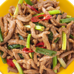 葱爆猪肉丝_全联的做法[图]