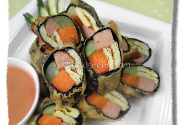 素食海苔卷