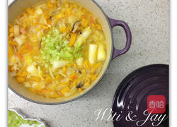 LC南瓜炒年糕的做法图解3