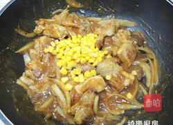 咖哩鸡腿亲子盖饭的做法图解7